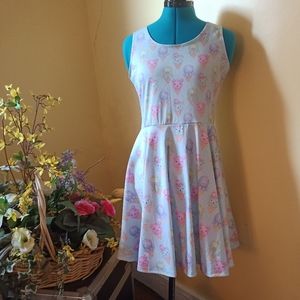 Miss Octopie kawaii skater dress, ice cream cones and animals